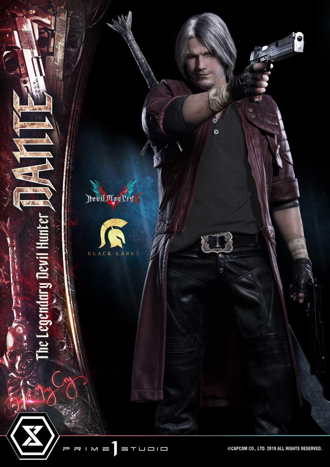 Devil May Cry 5 - Dante - High Definition Museum Masterline Black Label  (HDDMBLDMCV-01) - 1/2 (Prime 1 Studio) photo 18