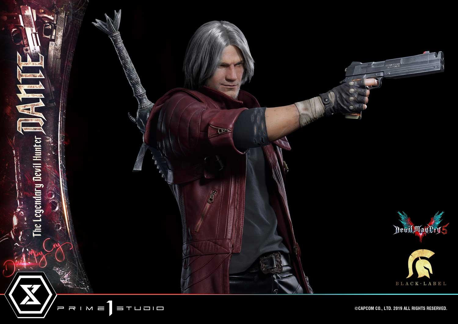 Devil May Cry 5 - Dante - High Definition Museum Masterline Black Label  (HDDMBLDMCV-01) - 1/2 (Prime 1 Studio) photo 23