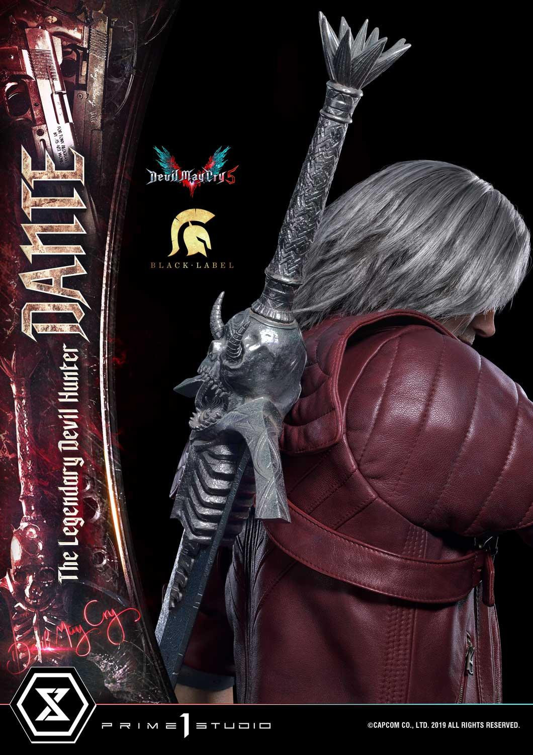Devil May Cry 5 - Dante - High Definition Museum Masterline Black Label  (HDDMBLDMCV-01) - 1/2 (Prime 1 Studio) photo 24