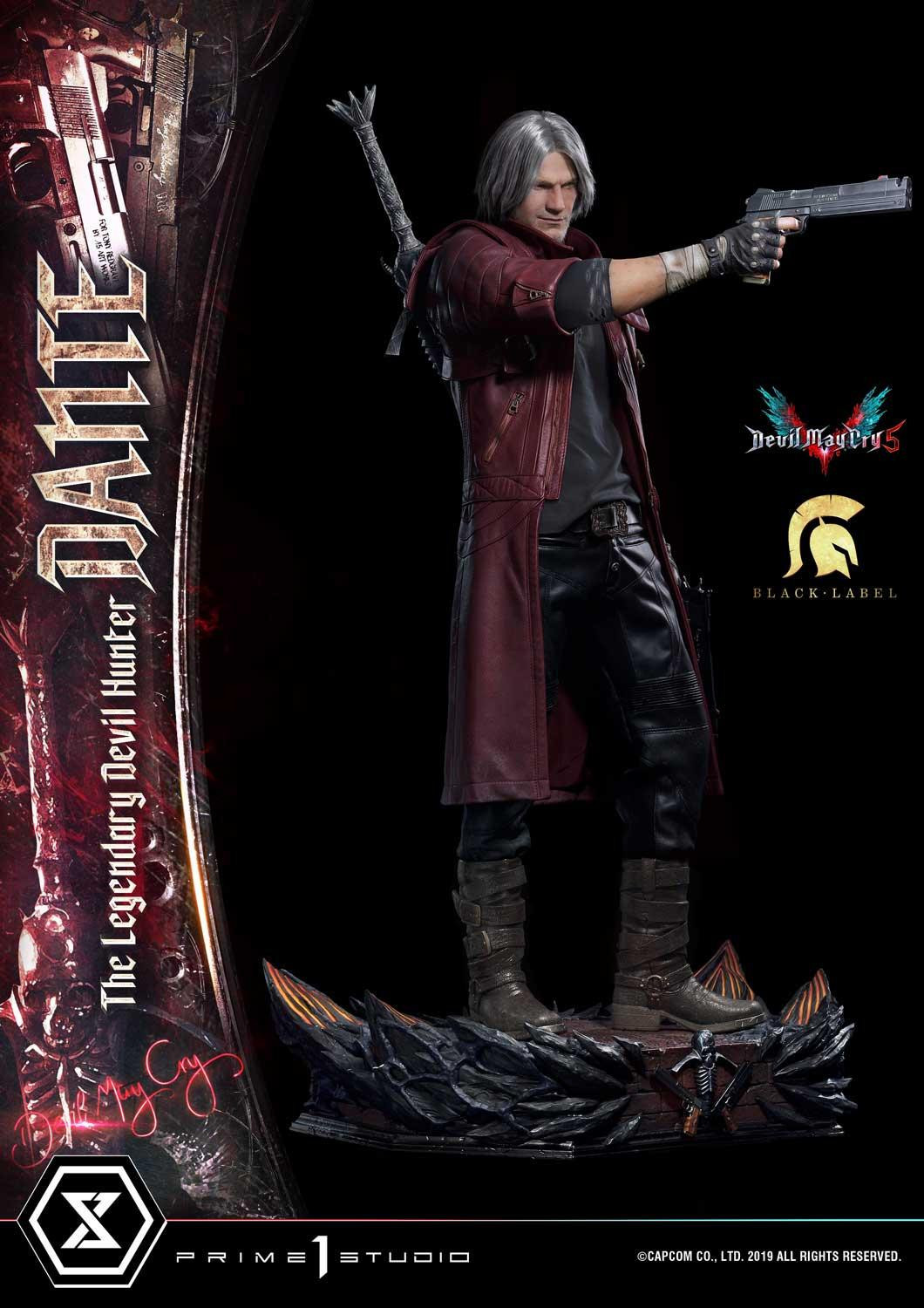 Devil May Cry 5 - Dante - High Definition Museum Masterline Black Label  (HDDMBLDMCV-01) - 1/2 (Prime 1 Studio) photo 26