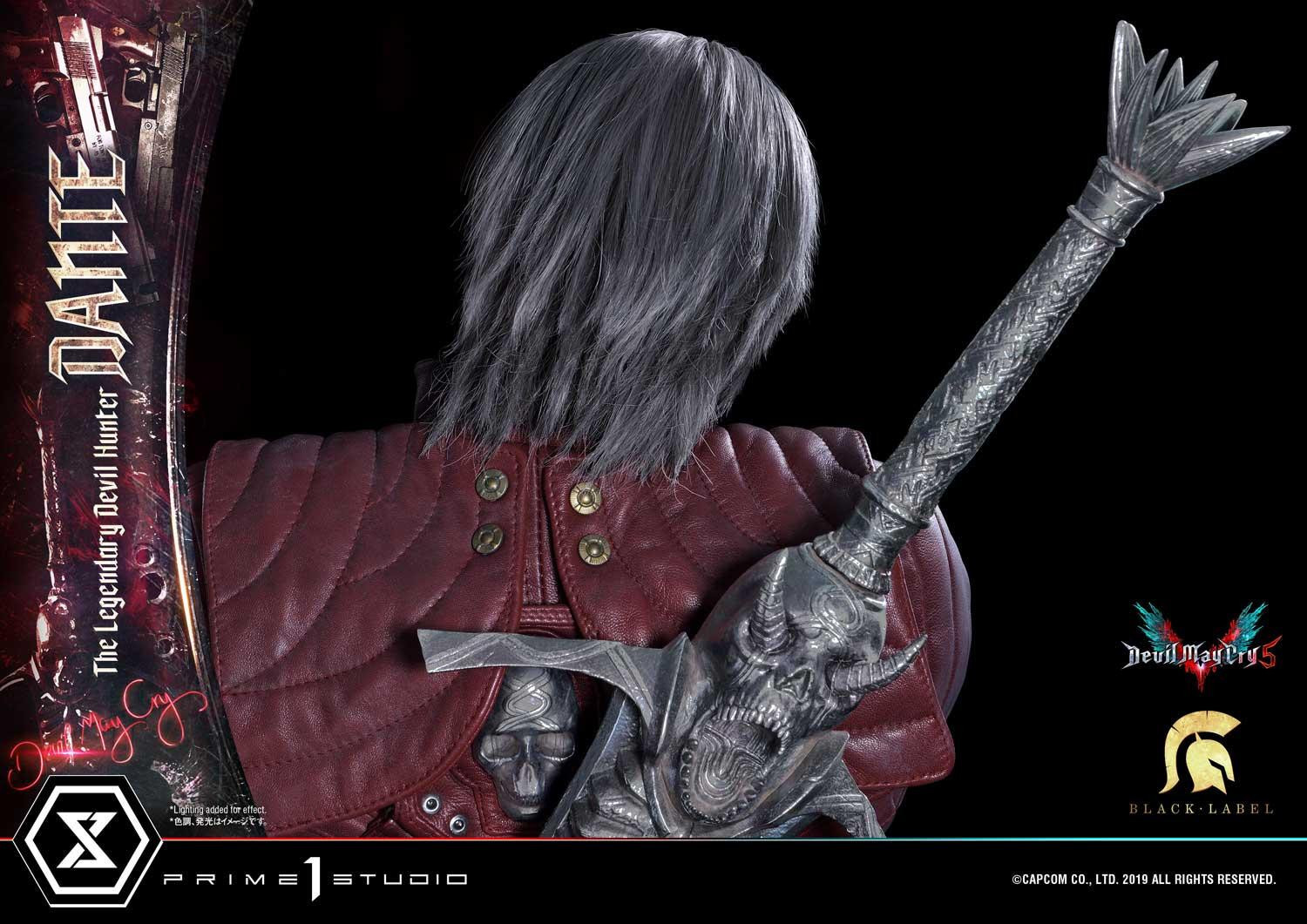 Devil May Cry 5 - Dante - High Definition Museum Masterline Black Label  (HDDMBLDMCV-01) - 1/2 (Prime 1 Studio) photo 28