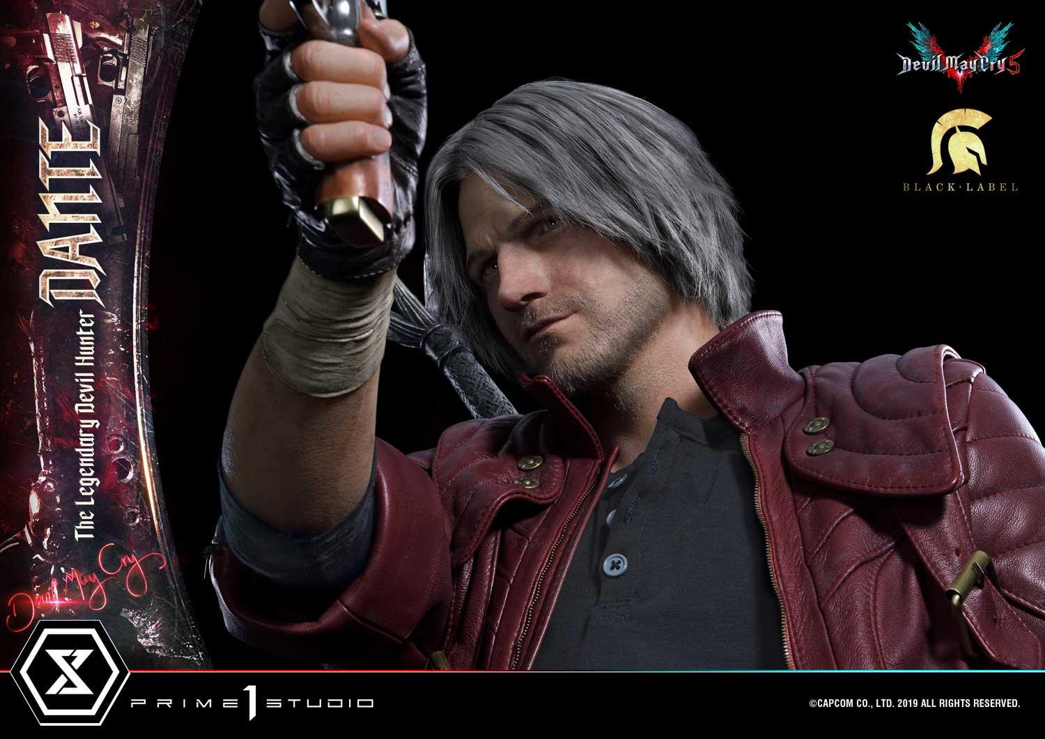 Devil May Cry 5 - Dante - High Definition Museum Masterline Black Label  (HDDMBLDMCV-01) - 1/2 (Prime 1 Studio) photo 29