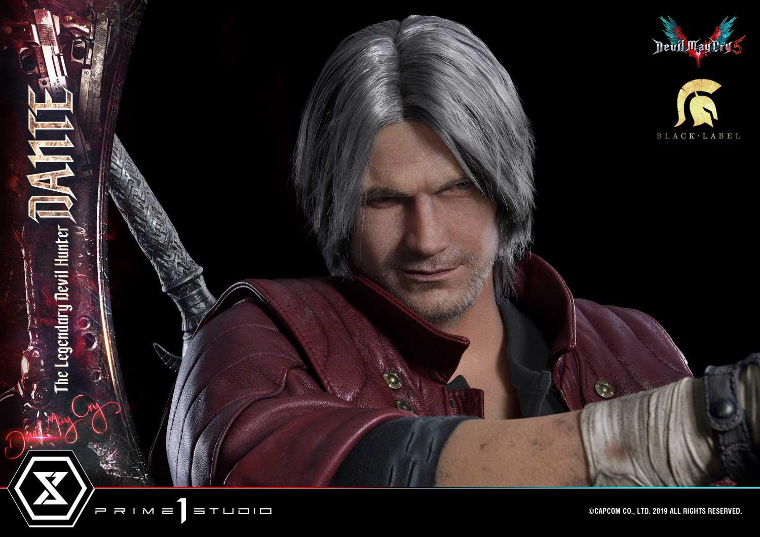 Devil May Cry 5 - Dante - High Definition Museum Masterline Black Label  (HDDMBLDMCV-01) - 1/2 (Prime 1 Studio) photo 30