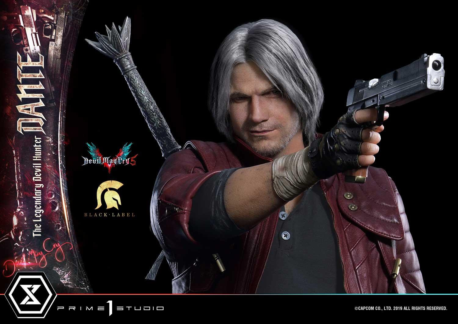 Devil May Cry 5 - Dante - High Definition Museum Masterline Black Label  (HDDMBLDMCV-01) - 1/2 (Prime 1 Studio) photo 31