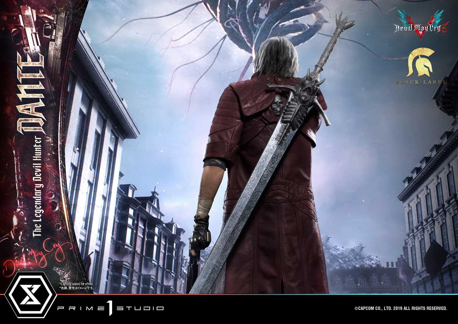 Devil May Cry 5 - Dante - High Definition Museum Masterline Black Label  (HDDMBLDMCV-01) - 1/2 (Prime 1 Studio) photo 34