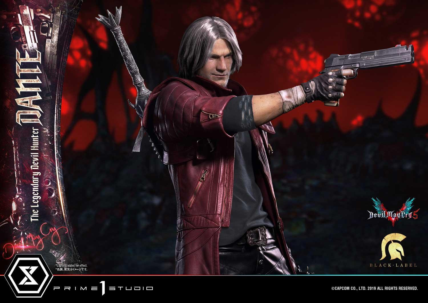 Devil May Cry 5 - Dante - High Definition Museum Masterline Black Label  (HDDMBLDMCV-01) - 1/2 (Prime 1 Studio) photo 37