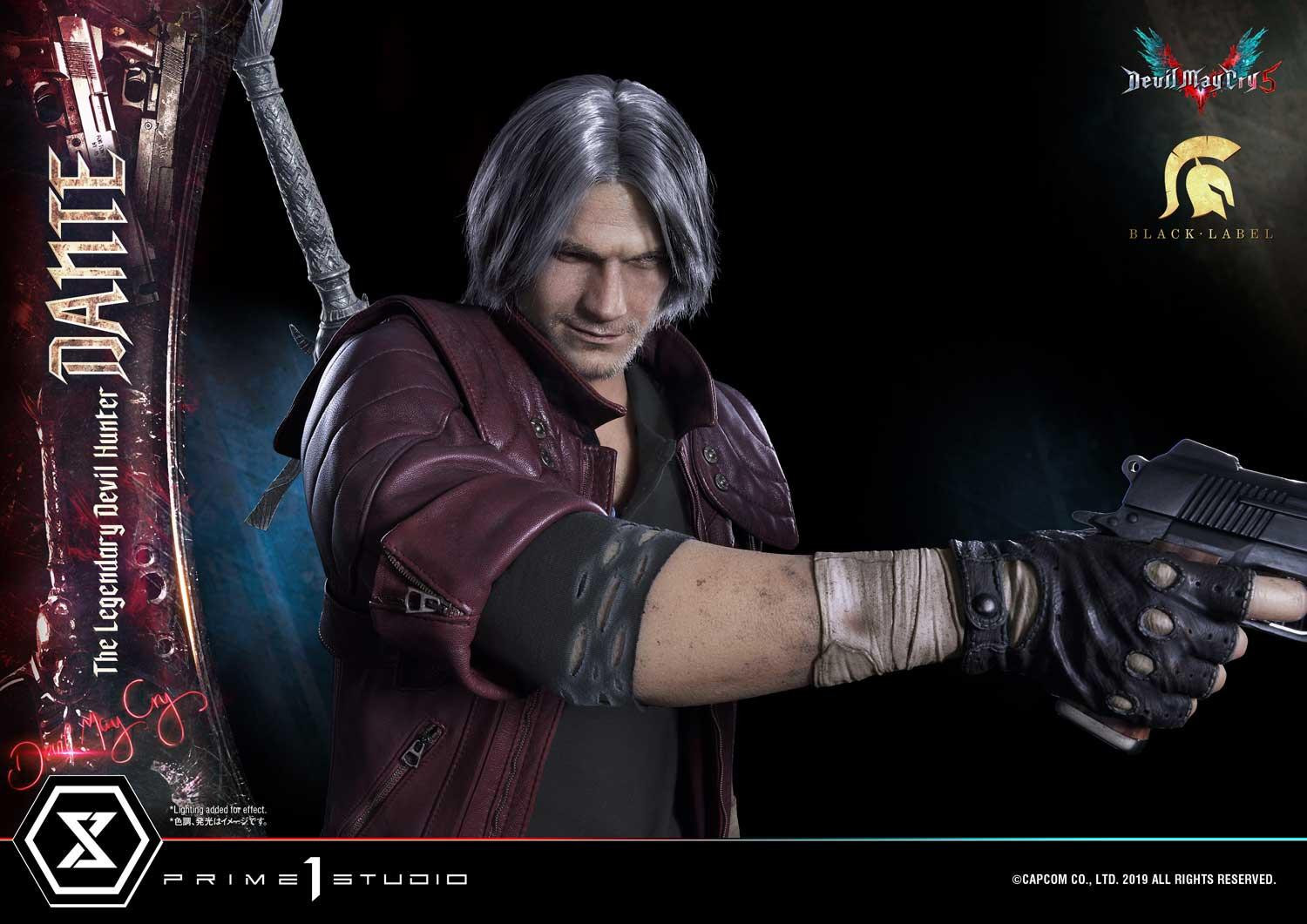 Devil May Cry 5 - Dante - High Definition Museum Masterline Black Label  (HDDMBLDMCV-01) - 1/2 (Prime 1 Studio) photo 38