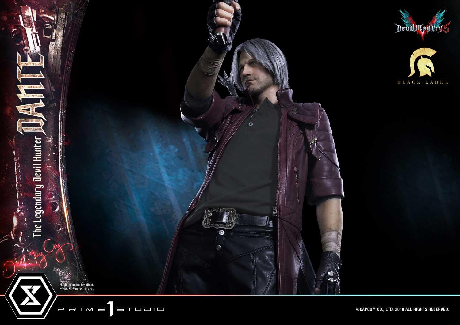 Devil May Cry 5 - Dante - High Definition Museum Masterline Black Label  (HDDMBLDMCV-01) - 1/2 (Prime 1 Studio) photo 39