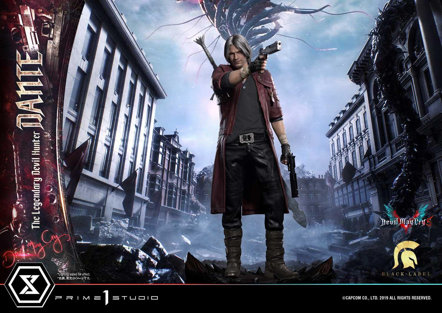 Devil May Cry 5 - Dante - High Definition Museum Masterline Black Label  (HDDMBLDMCV-01) - 1/2 (Prime 1 Studio) photo 40