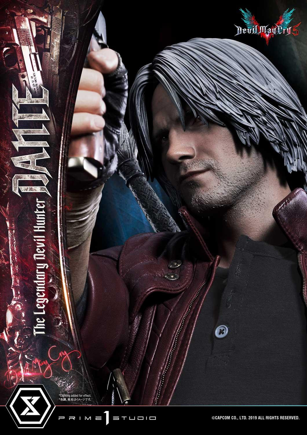 Devil May Cry 5 - Dante - High Definition Museum Masterline Black Label  (HDDMBLDMCV-01) - 1/2 (Prime 1 Studio) photo 49