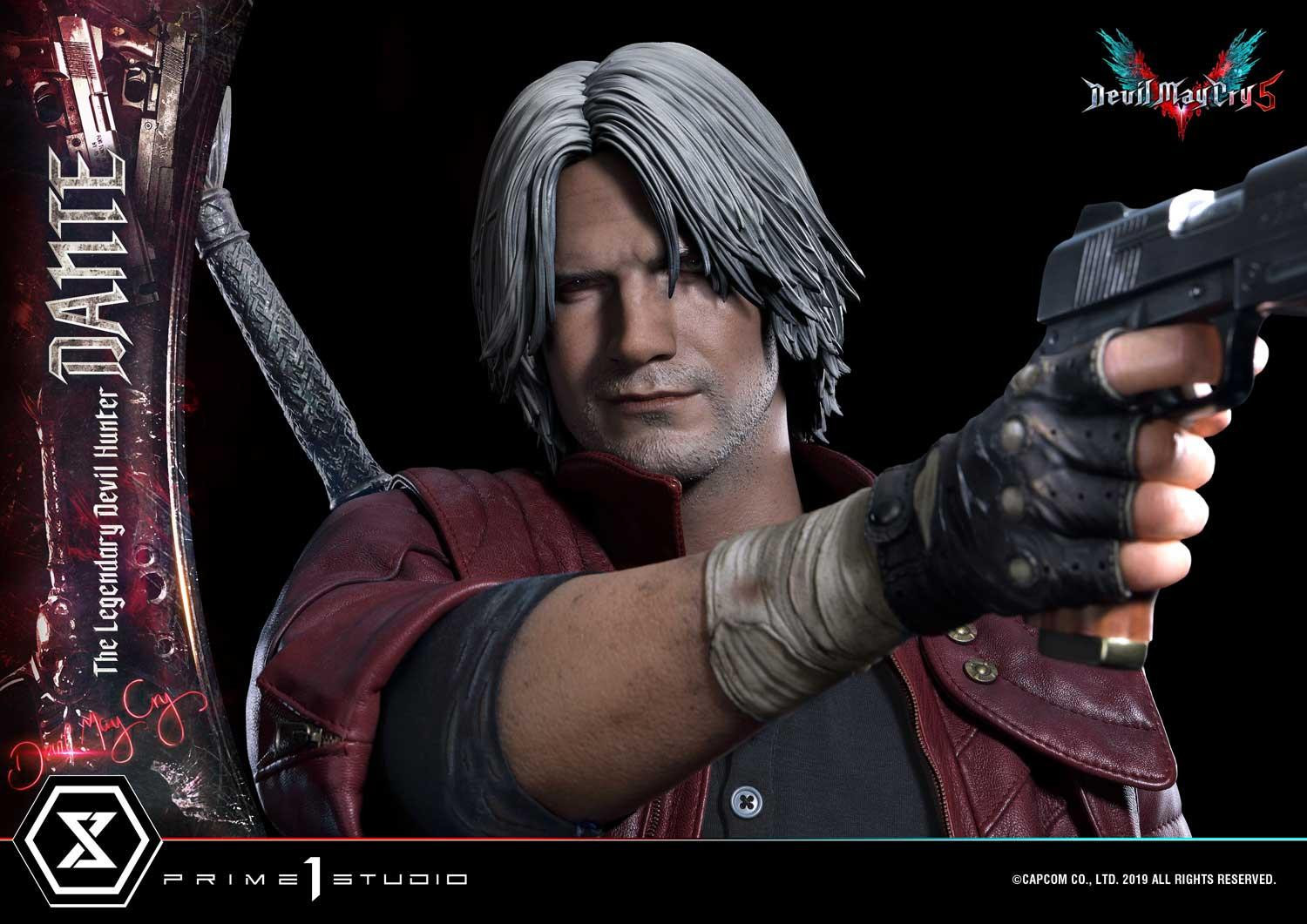 Devil May Cry 5 - Dante - High Definition Museum Masterline Black Label  (HDDMBLDMCV-01) - 1/2 (Prime 1 Studio) photo 54