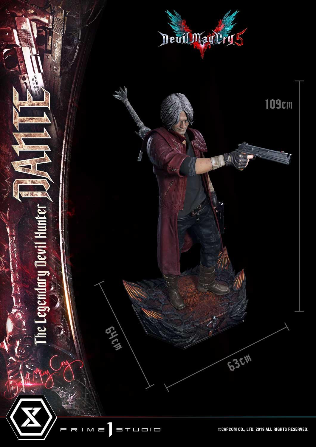 Devil May Cry 5 - Dante - High Definition Museum Masterline Black Label  (HDDMBLDMCV-01) - 1/2 (Prime 1 Studio) photo 57
