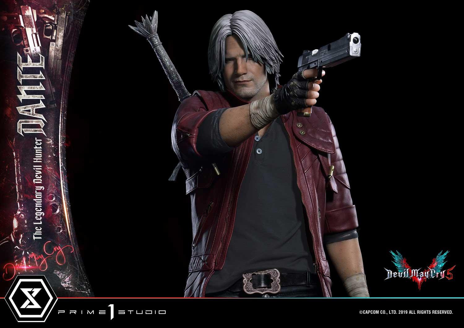 Devil May Cry 5 - Dante - High Definition Museum Masterline Black Label  (HDDMBLDMCV-01) - 1/2 (Prime 1 Studio) photo 80