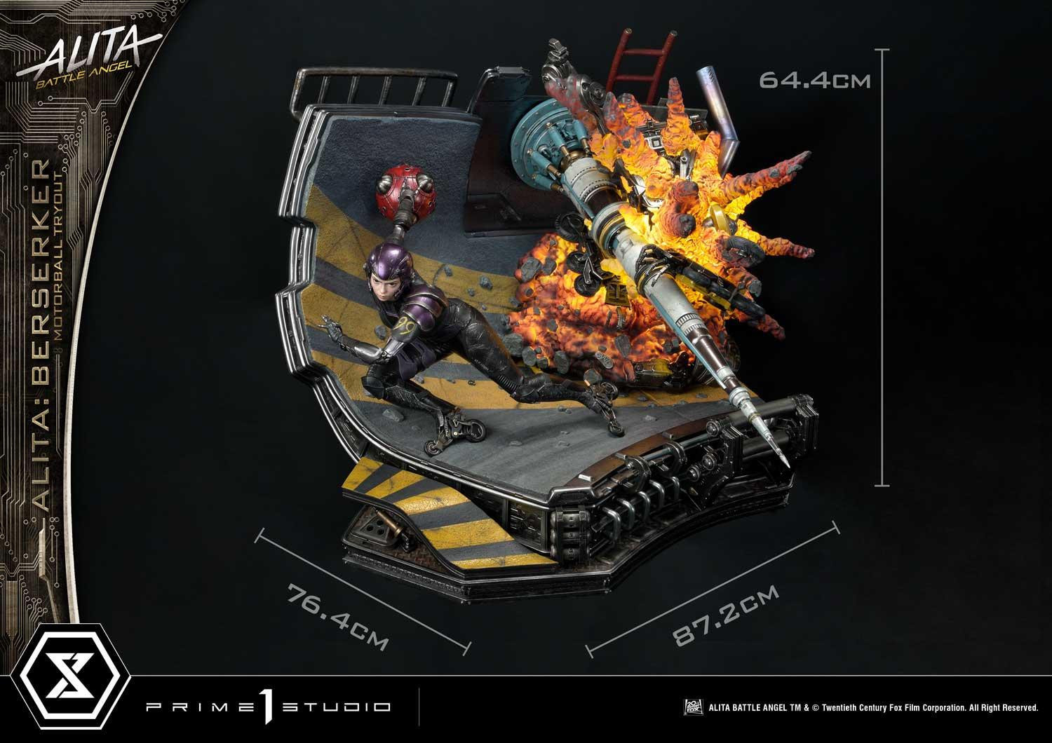 Alita: Battle Angel - Alita - Premium Masterline (PMABA-02) - 1/4 - Motorball Tryout (Prime 1 Studio) photo 38