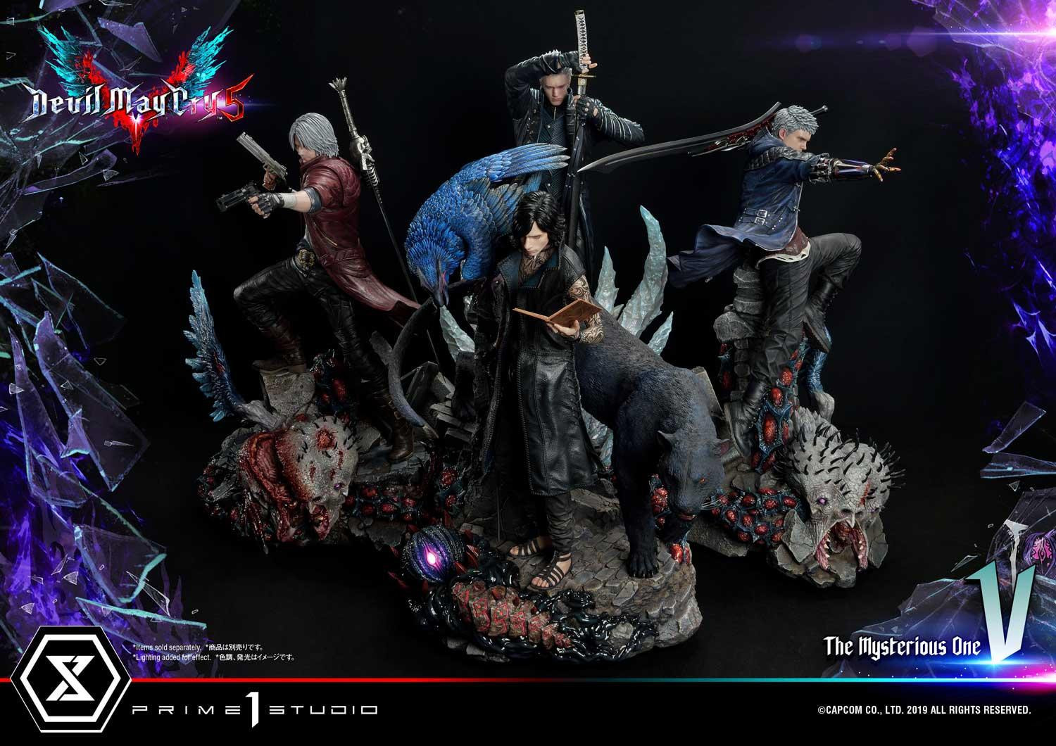 Devil May Cry 5 - Griffon - Nightmare - Shadow - V - Ultimate Premium Masterline  (UPMDMCV-04) - 1/4 (Prime 1 Studio) photo 3