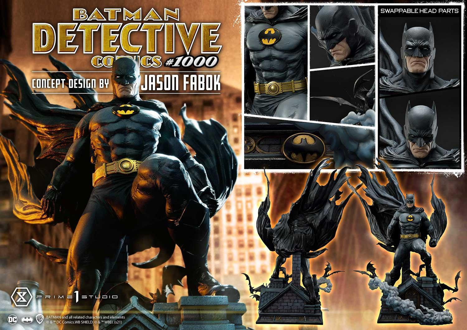Batman - Museum Masterline Series  (MMDC-50) - 1/3 - Detective Comics #1000 Cover Art (Prime 1 Studio) photo 28