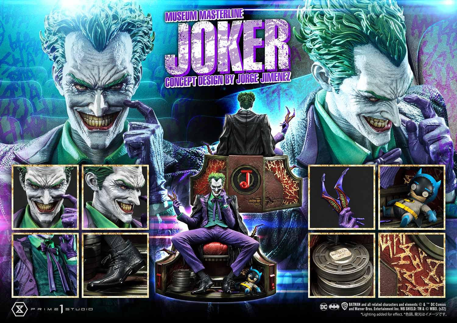Batman - Joker - Museum Masterline Series  (MMDC-55) - 1/3 (Prime 1 Studio) photo 33