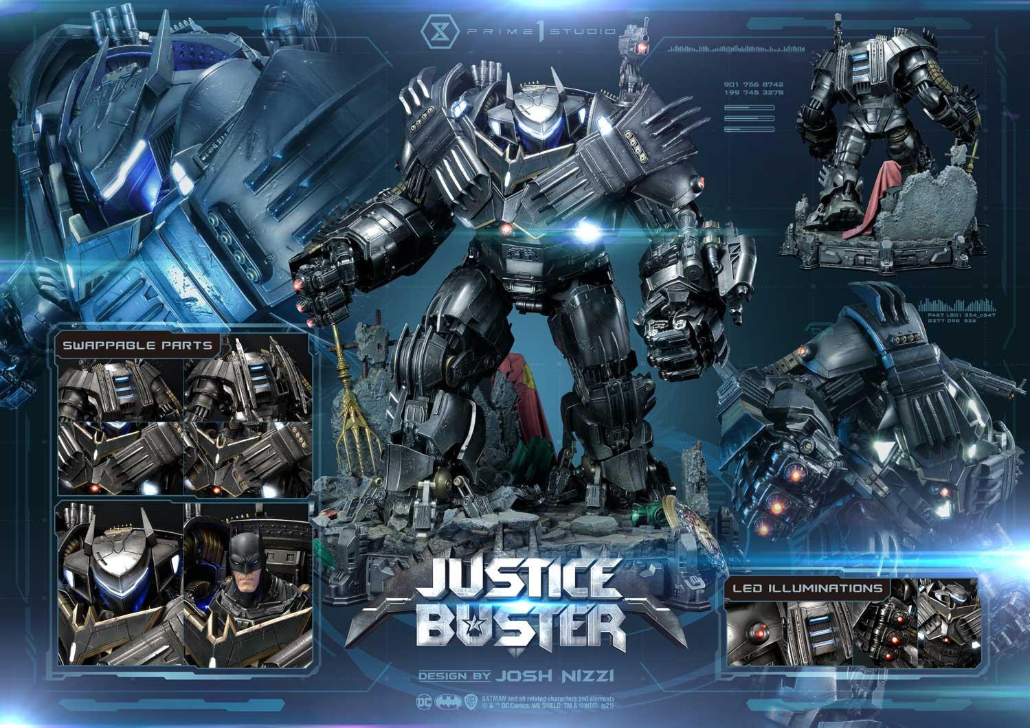 Batman: Endgame - Batman - Ultimate Museum Masterline  (UMMDC-03UT) - Justice Buster - Ultimate Version (Prime 1 Studio) photo 75