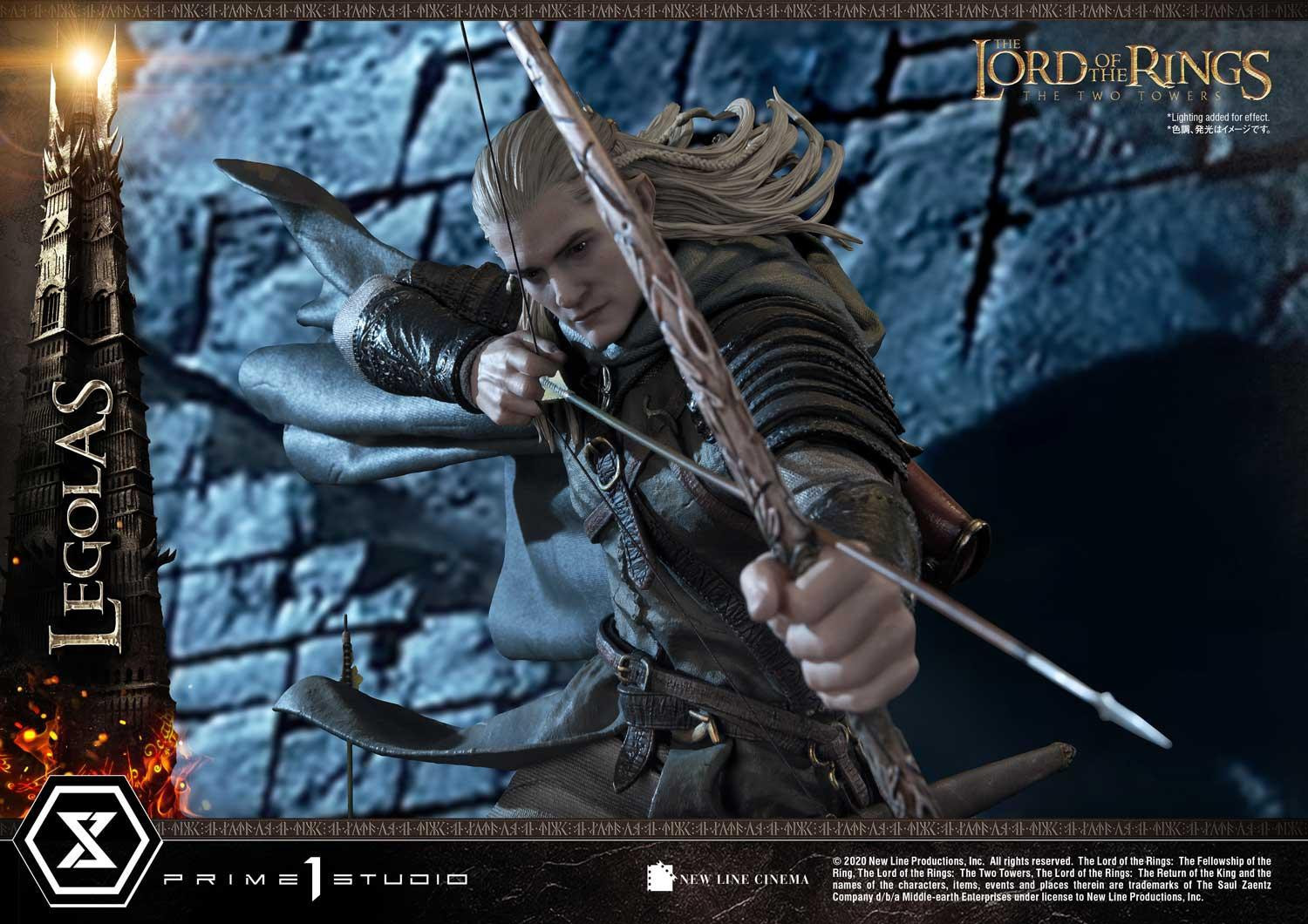 Lord of the Rings: The Two Towers - Legolas - Uruk-hai - Premium Masterline  (PMLOTR-05S) - 1/4 - Bonus Version (Prime 1 Studio) photo 2