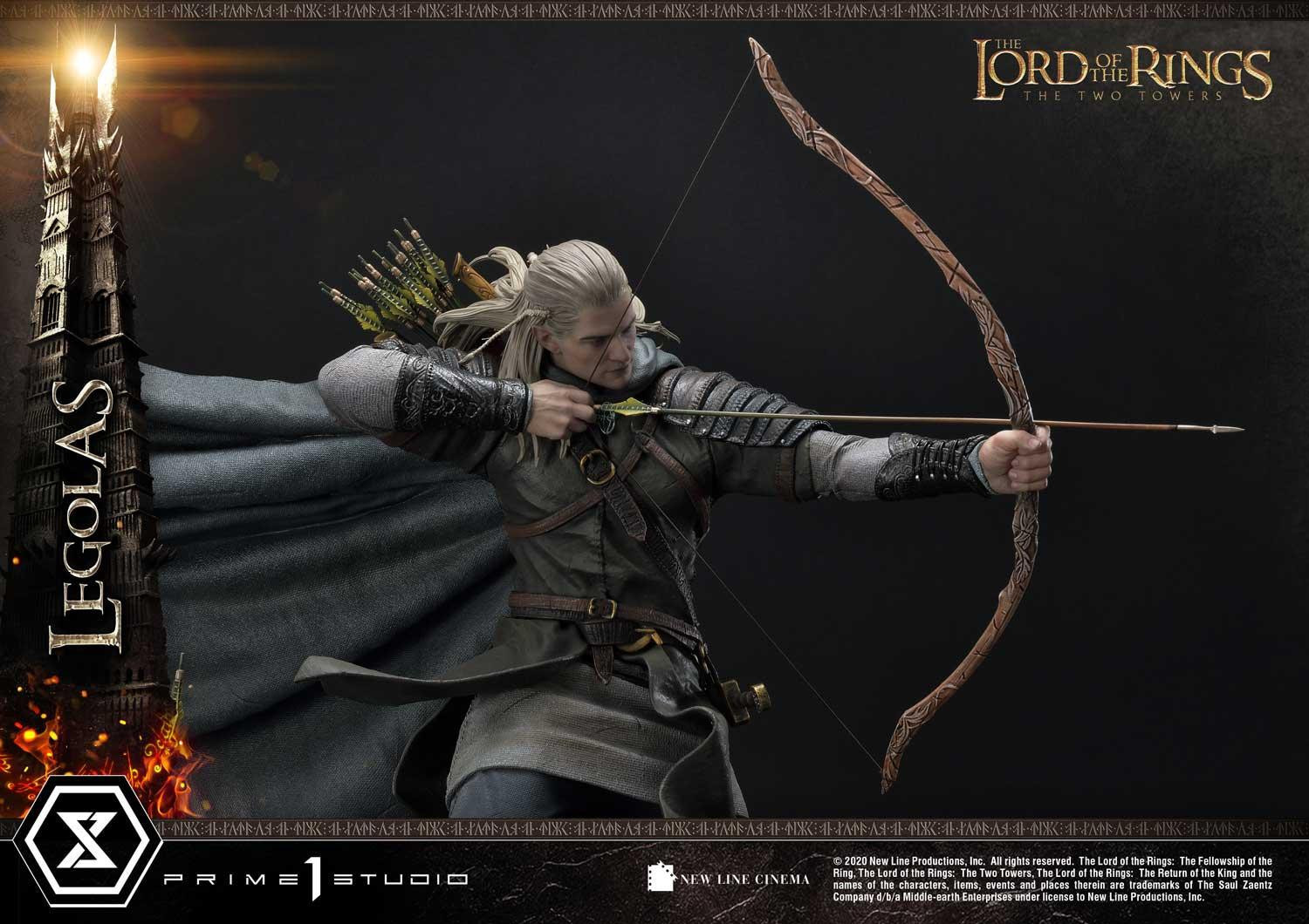 Lord of the Rings: The Two Towers - Legolas - Uruk-hai - Premium Masterline  (PMLOTR-05S) - 1/4 - Bonus Version (Prime 1 Studio) photo 5