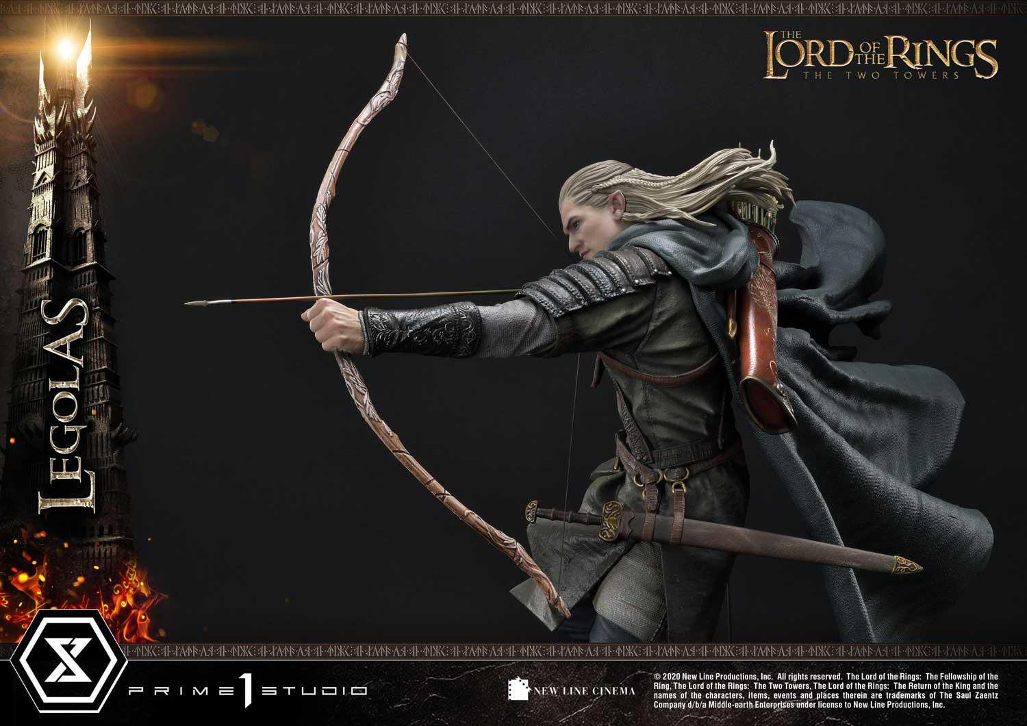 Lord of the Rings: The Two Towers - Legolas - Uruk-hai - Premium Masterline  (PMLOTR-05S) - 1/4 - Bonus Version (Prime 1 Studio) photo 7