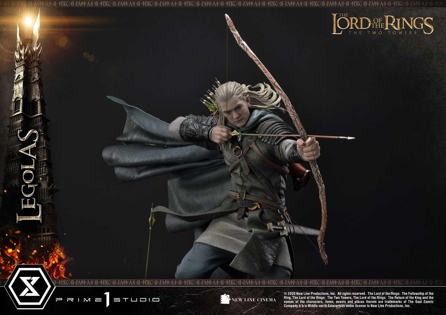 Lord of the Rings: The Two Towers - Legolas - Uruk-hai - Premium Masterline  (PMLOTR-05S) - 1/4 - Bonus Version (Prime 1 Studio) photo 8
