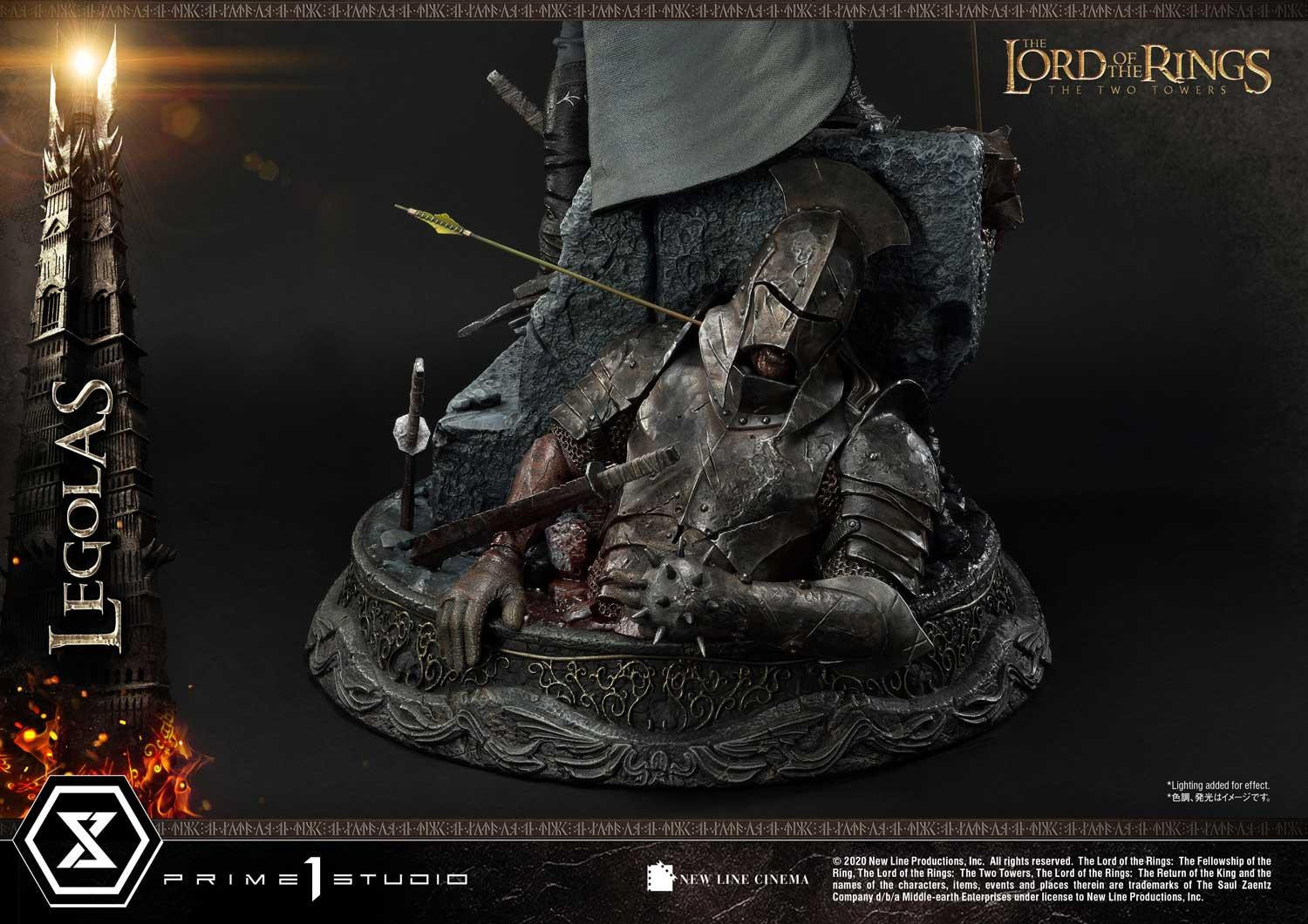 Lord of the Rings: The Two Towers - Legolas - Uruk-hai - Premium Masterline  (PMLOTR-05S) - 1/4 - Bonus Version (Prime 1 Studio) photo 9