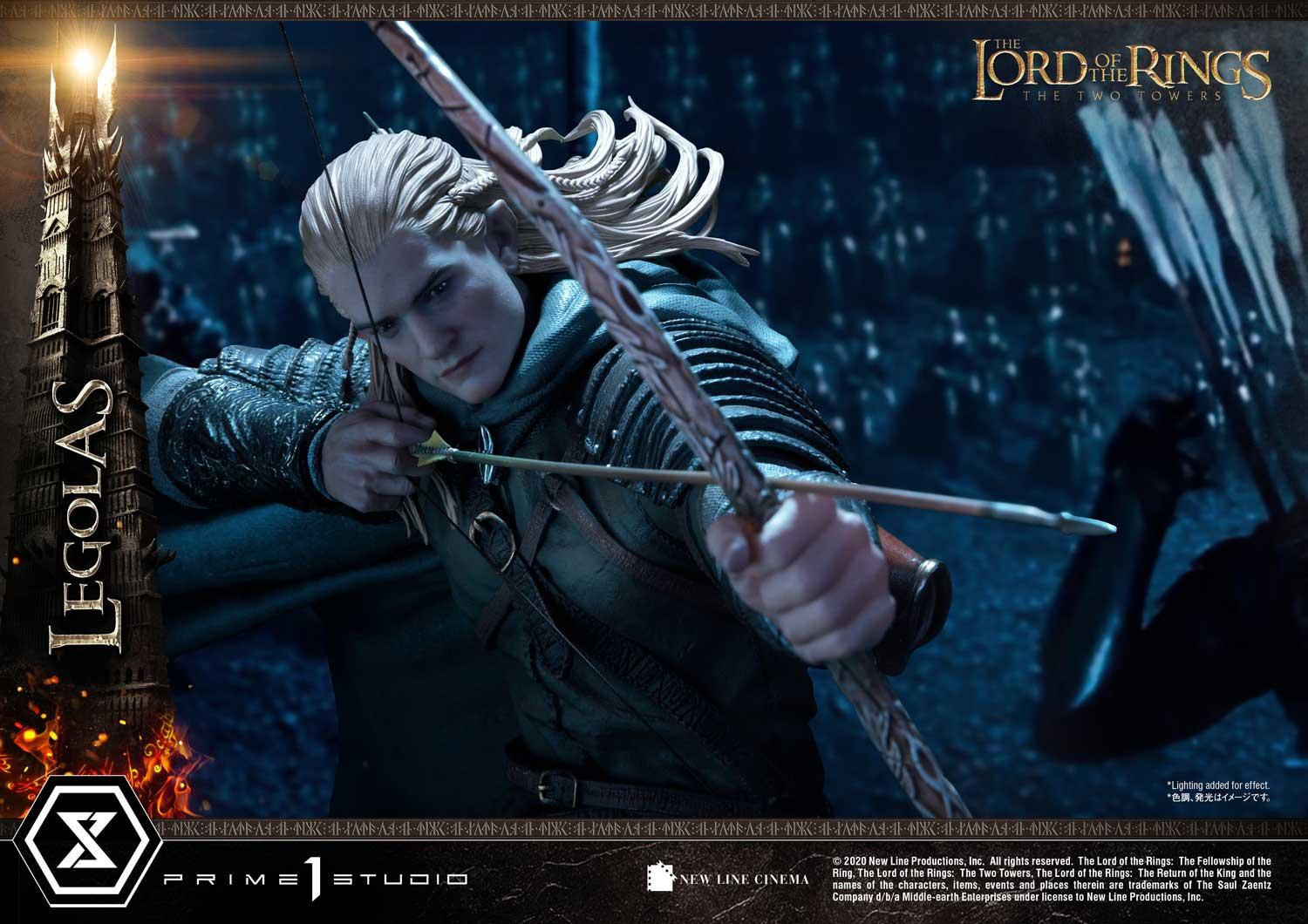 Lord of the Rings: The Two Towers - Legolas - Uruk-hai - Premium Masterline  (PMLOTR-05S) - 1/4 - Bonus Version (Prime 1 Studio) photo 11