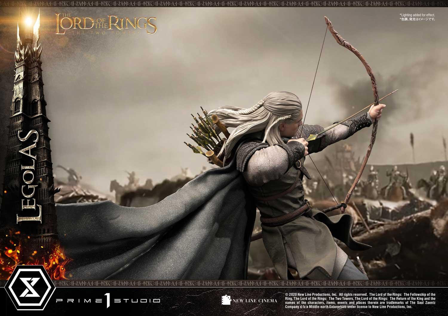 Lord of the Rings: The Two Towers - Legolas - Uruk-hai - Premium Masterline  (PMLOTR-05S) - 1/4 - Bonus Version (Prime 1 Studio) photo 13