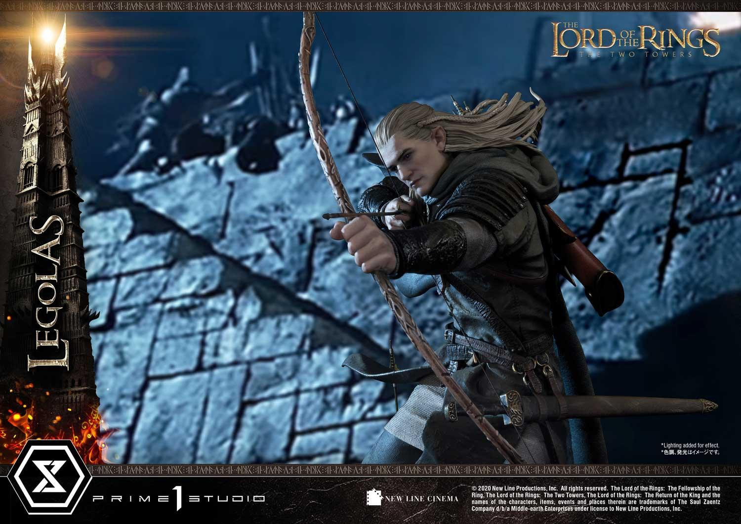Lord of the Rings: The Two Towers - Legolas - Uruk-hai - Premium Masterline  (PMLOTR-05S) - 1/4 - Bonus Version (Prime 1 Studio) photo 14