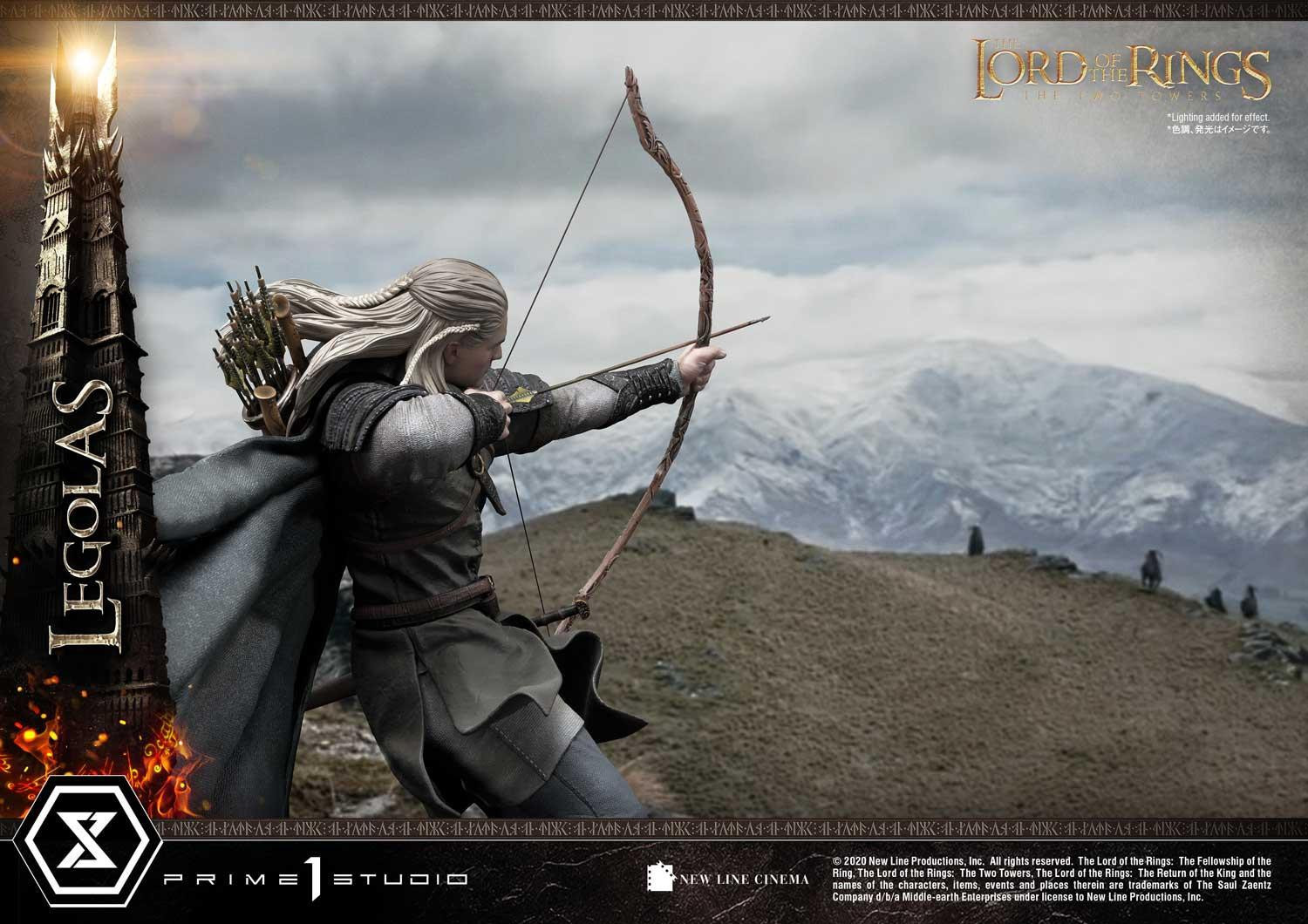 Lord of the Rings: The Two Towers - Legolas - Uruk-hai - Premium Masterline  (PMLOTR-05S) - 1/4 - Bonus Version (Prime 1 Studio) photo 15