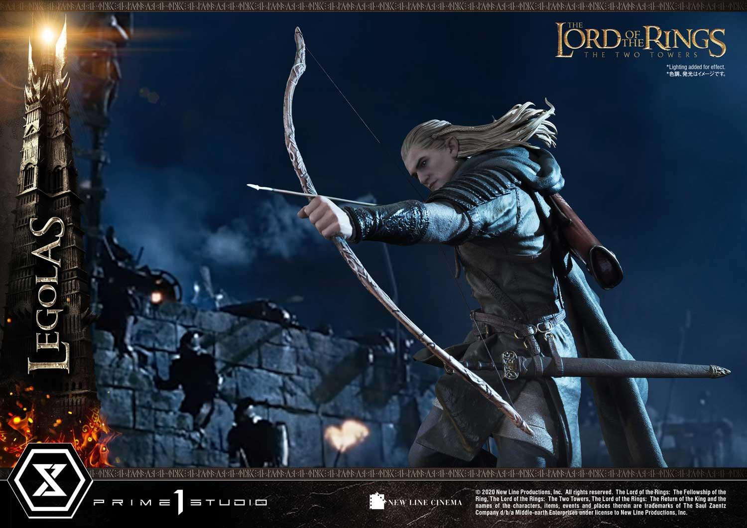 Lord of the Rings: The Two Towers - Legolas - Uruk-hai - Premium Masterline  (PMLOTR-05S) - 1/4 - Bonus Version (Prime 1 Studio) photo 16