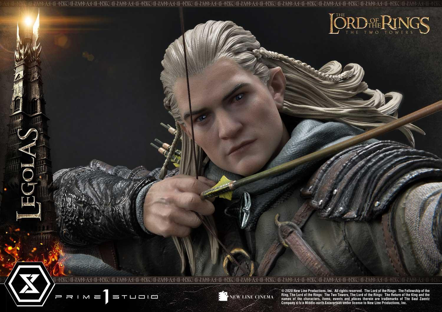 Lord of the Rings: The Two Towers - Legolas - Uruk-hai - Premium Masterline  (PMLOTR-05S) - 1/4 - Bonus Version (Prime 1 Studio) photo 19