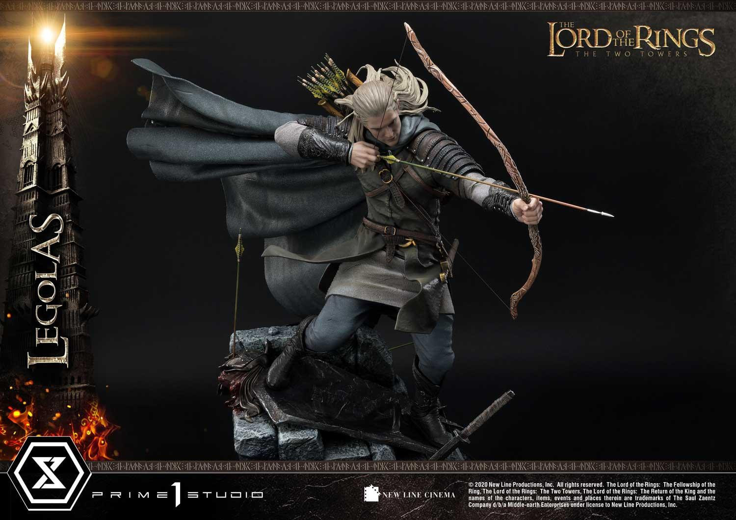 Lord of the Rings: The Two Towers - Legolas - Uruk-hai - Premium Masterline  (PMLOTR-05S) - 1/4 - Bonus Version (Prime 1 Studio) photo 20