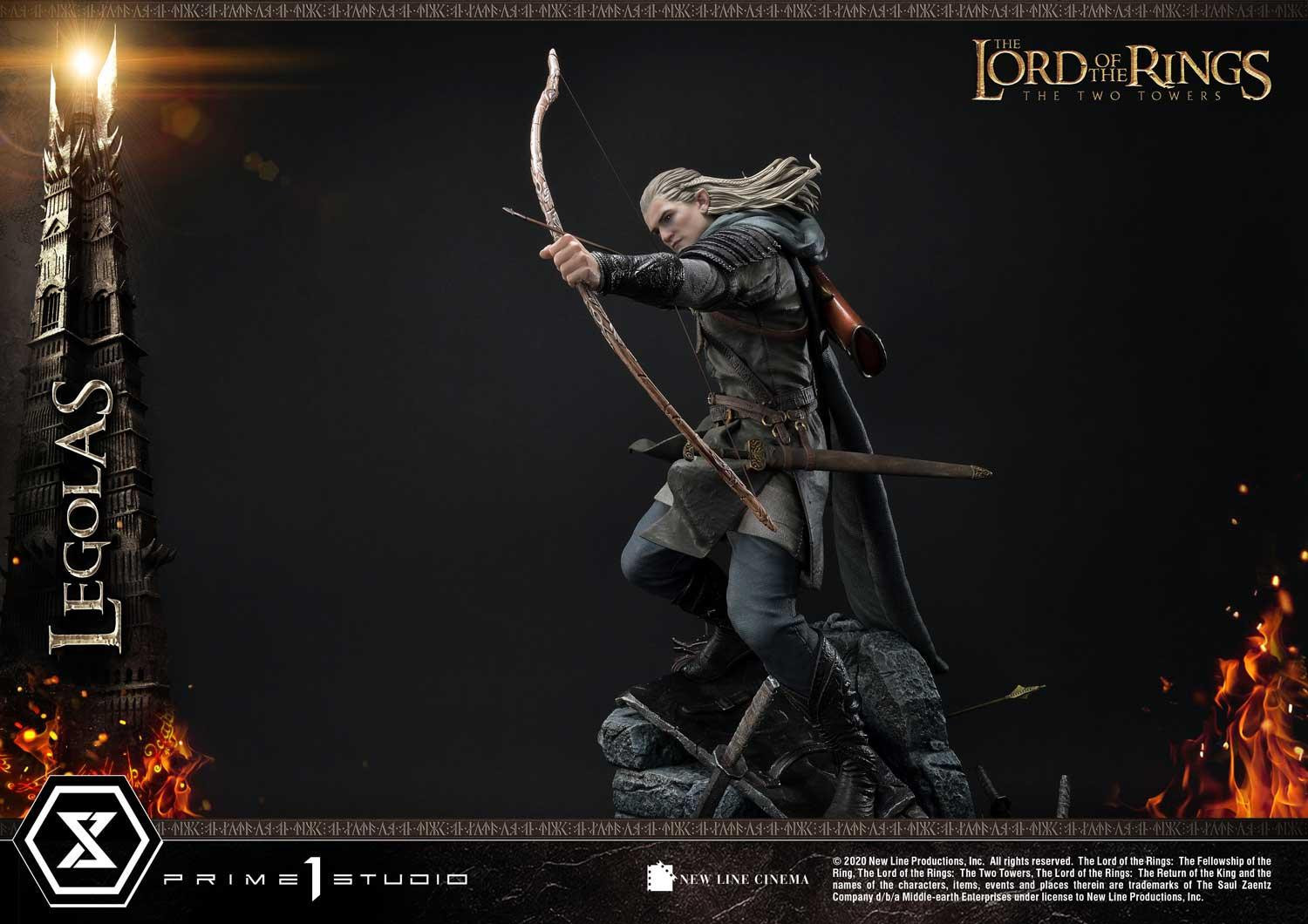 Lord of the Rings: The Two Towers - Legolas - Uruk-hai - Premium Masterline  (PMLOTR-05S) - 1/4 - Bonus Version (Prime 1 Studio) photo 21