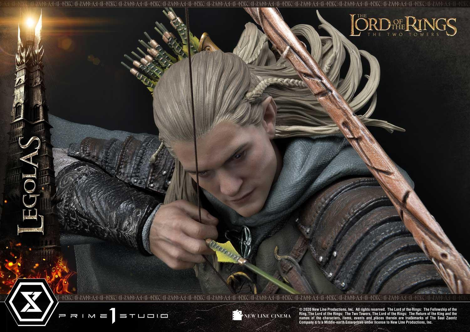 Lord of the Rings: The Two Towers - Legolas - Uruk-hai - Premium Masterline  (PMLOTR-05S) - 1/4 - Bonus Version (Prime 1 Studio) photo 23