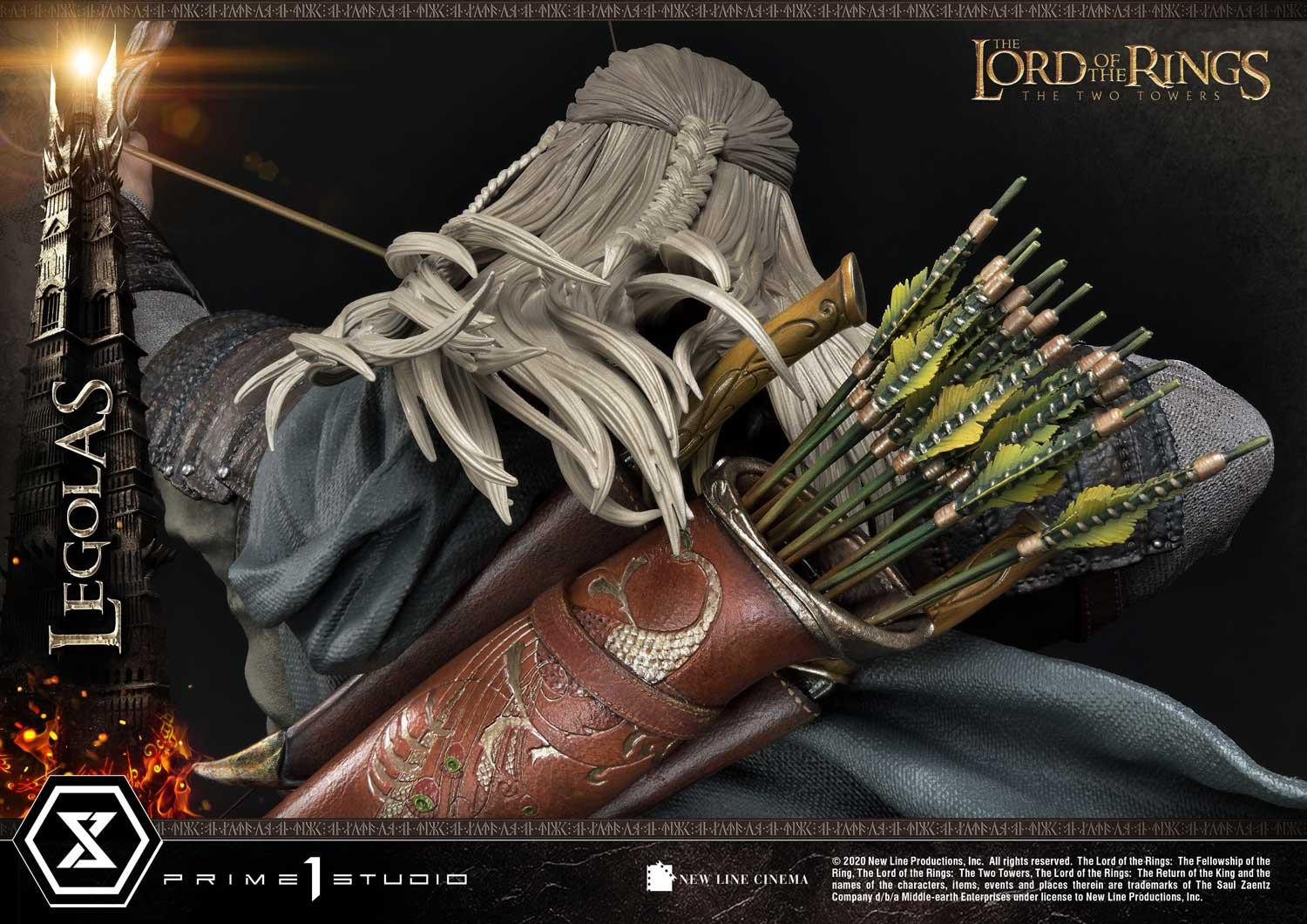 Lord of the Rings: The Two Towers - Legolas - Uruk-hai - Premium Masterline  (PMLOTR-05S) - 1/4 - Bonus Version (Prime 1 Studio) photo 24