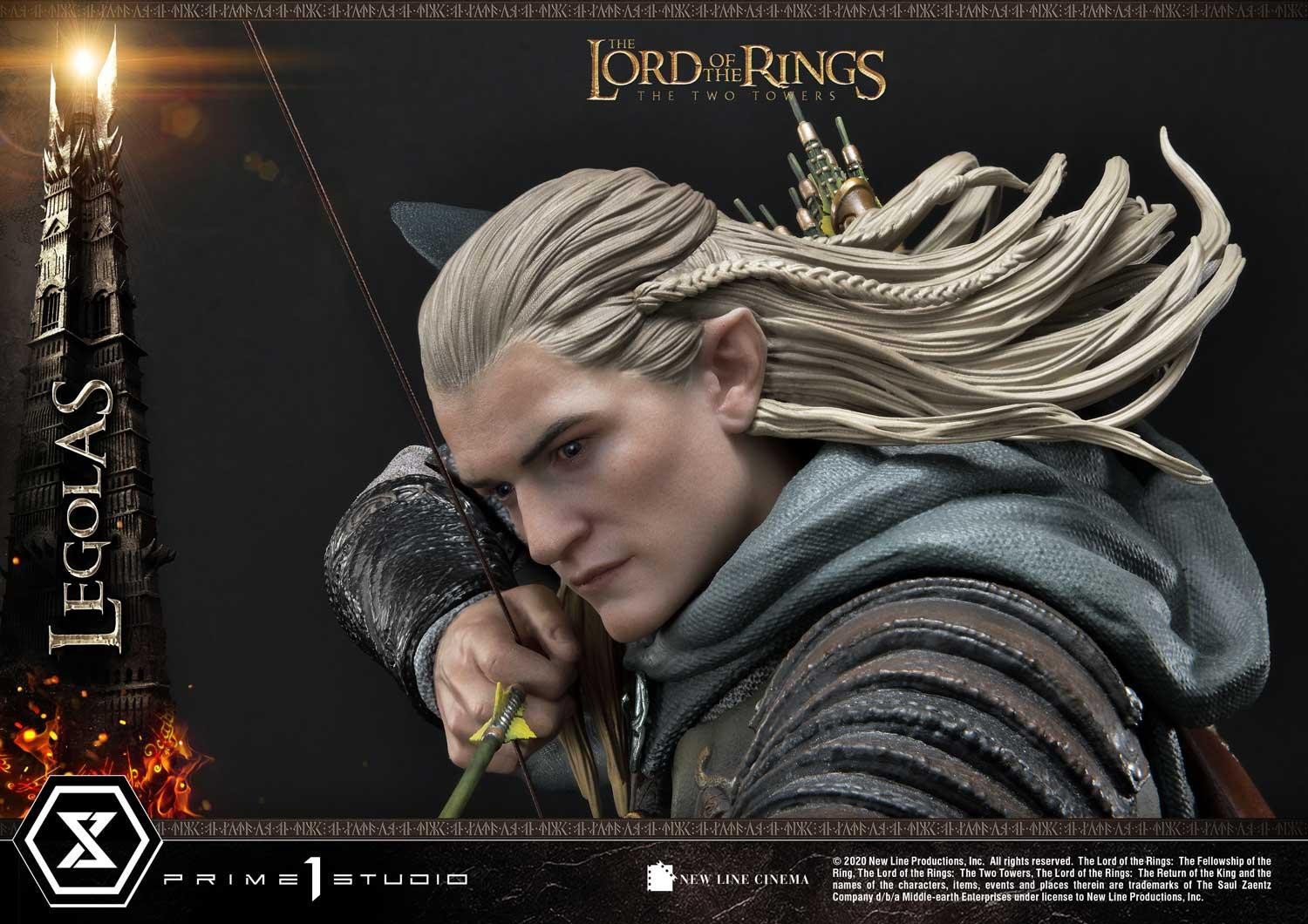 Lord of the Rings: The Two Towers - Legolas - Uruk-hai - Premium Masterline  (PMLOTR-05S) - 1/4 - Bonus Version (Prime 1 Studio) photo 26