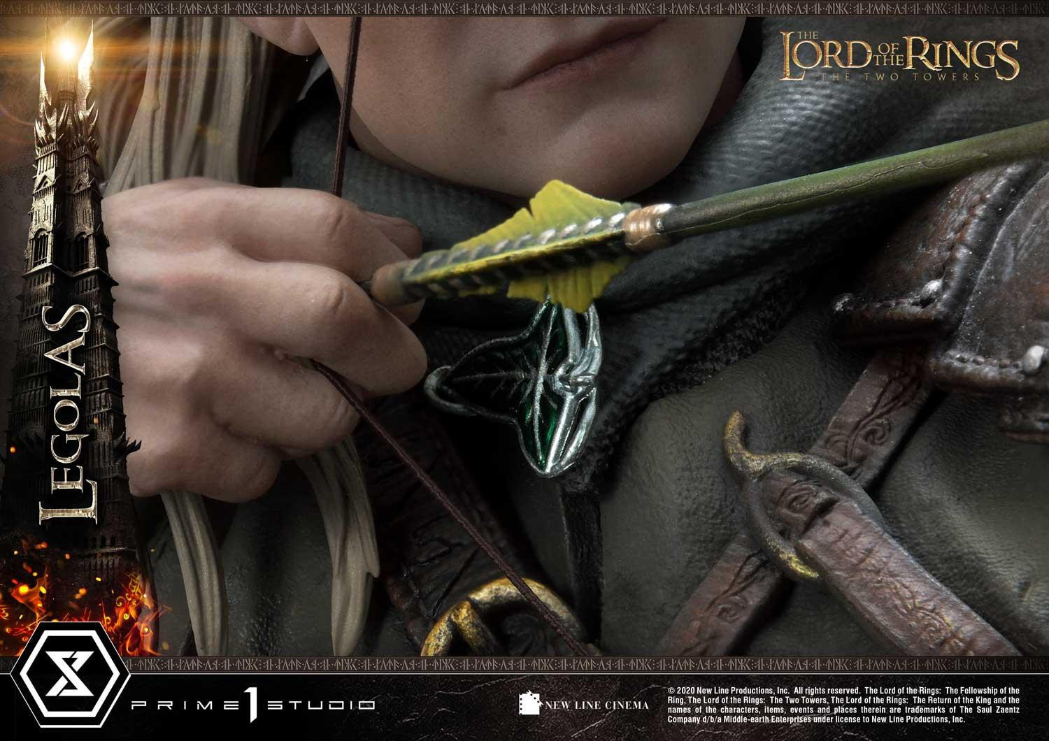 Lord of the Rings: The Two Towers - Legolas - Uruk-hai - Premium Masterline  (PMLOTR-05S) - 1/4 - Bonus Version (Prime 1 Studio) photo 29