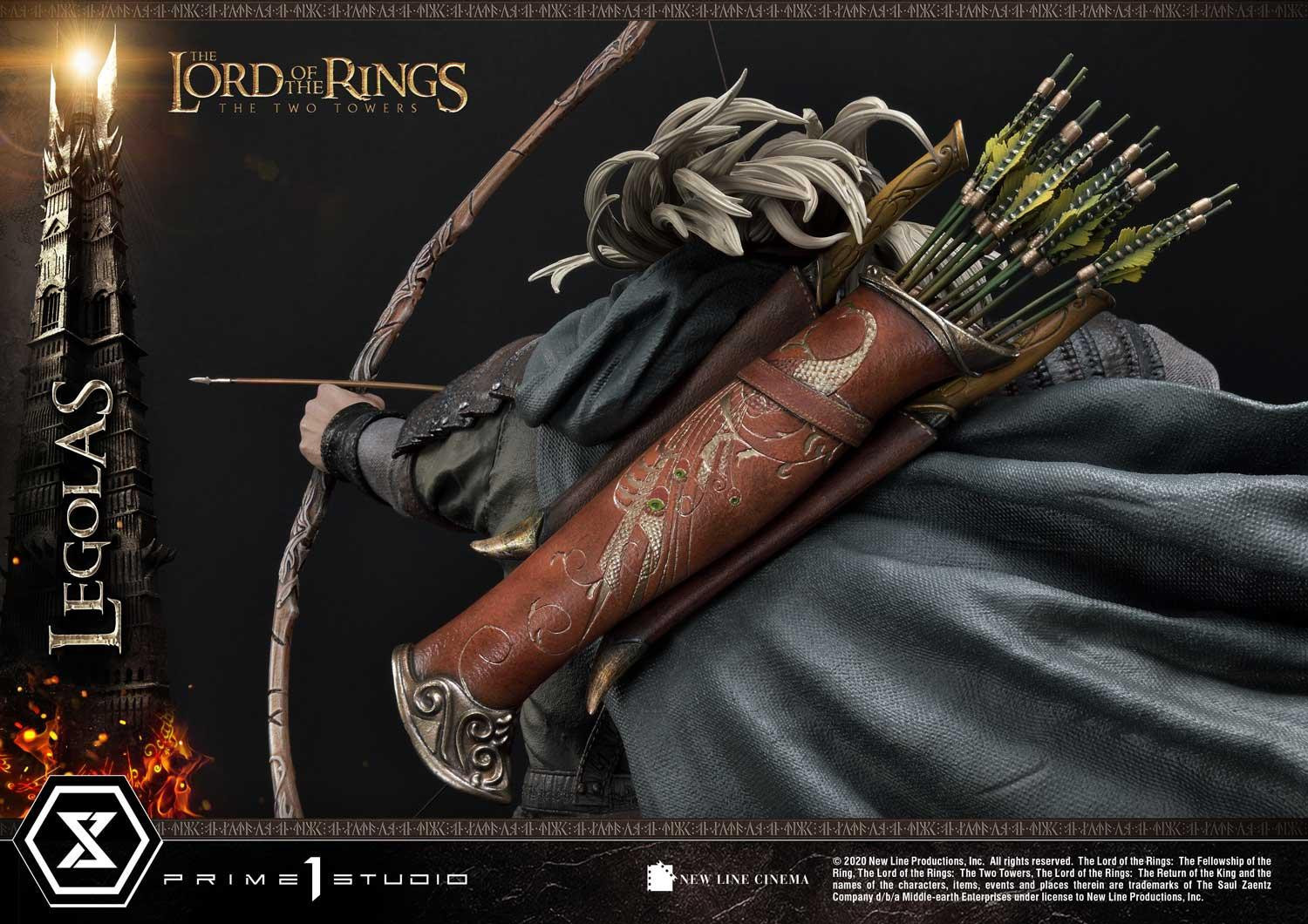Lord of the Rings: The Two Towers - Legolas - Uruk-hai - Premium Masterline  (PMLOTR-05S) - 1/4 - Bonus Version (Prime 1 Studio) photo 30