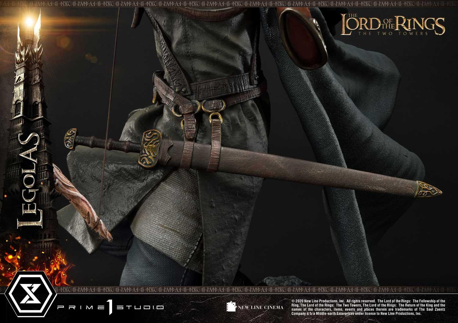 Lord of the Rings: The Two Towers - Legolas - Uruk-hai - Premium Masterline  (PMLOTR-05S) - 1/4 - Bonus Version (Prime 1 Studio) photo 32