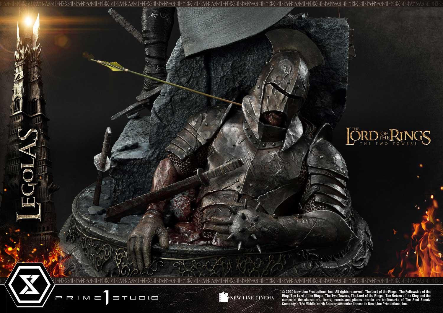 Lord of the Rings: The Two Towers - Legolas - Uruk-hai - Premium Masterline  (PMLOTR-05S) - 1/4 - Bonus Version (Prime 1 Studio) photo 33