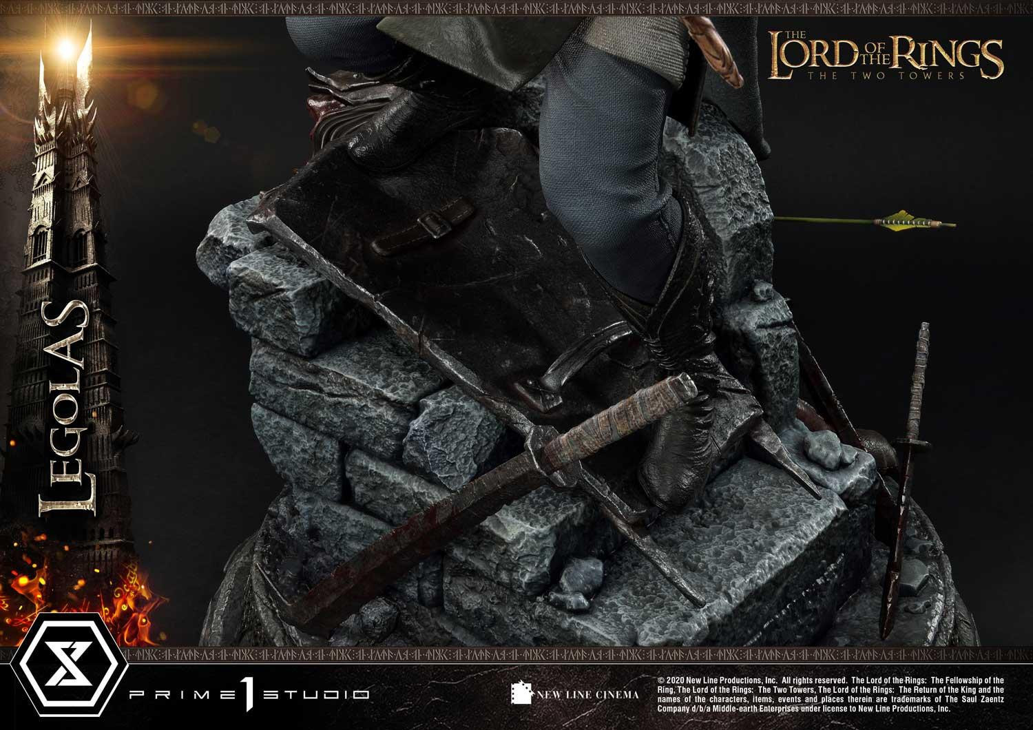 Lord of the Rings: The Two Towers - Legolas - Uruk-hai - Premium Masterline  (PMLOTR-05S) - 1/4 - Bonus Version (Prime 1 Studio) photo 34
