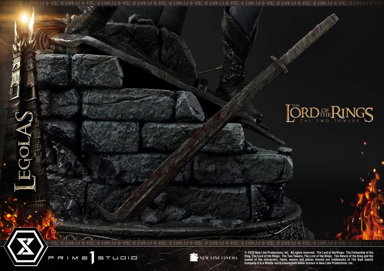 Lord of the Rings: The Two Towers - Legolas - Uruk-hai - Premium Masterline  (PMLOTR-05S) - 1/4 - Bonus Version (Prime 1 Studio) photo 35