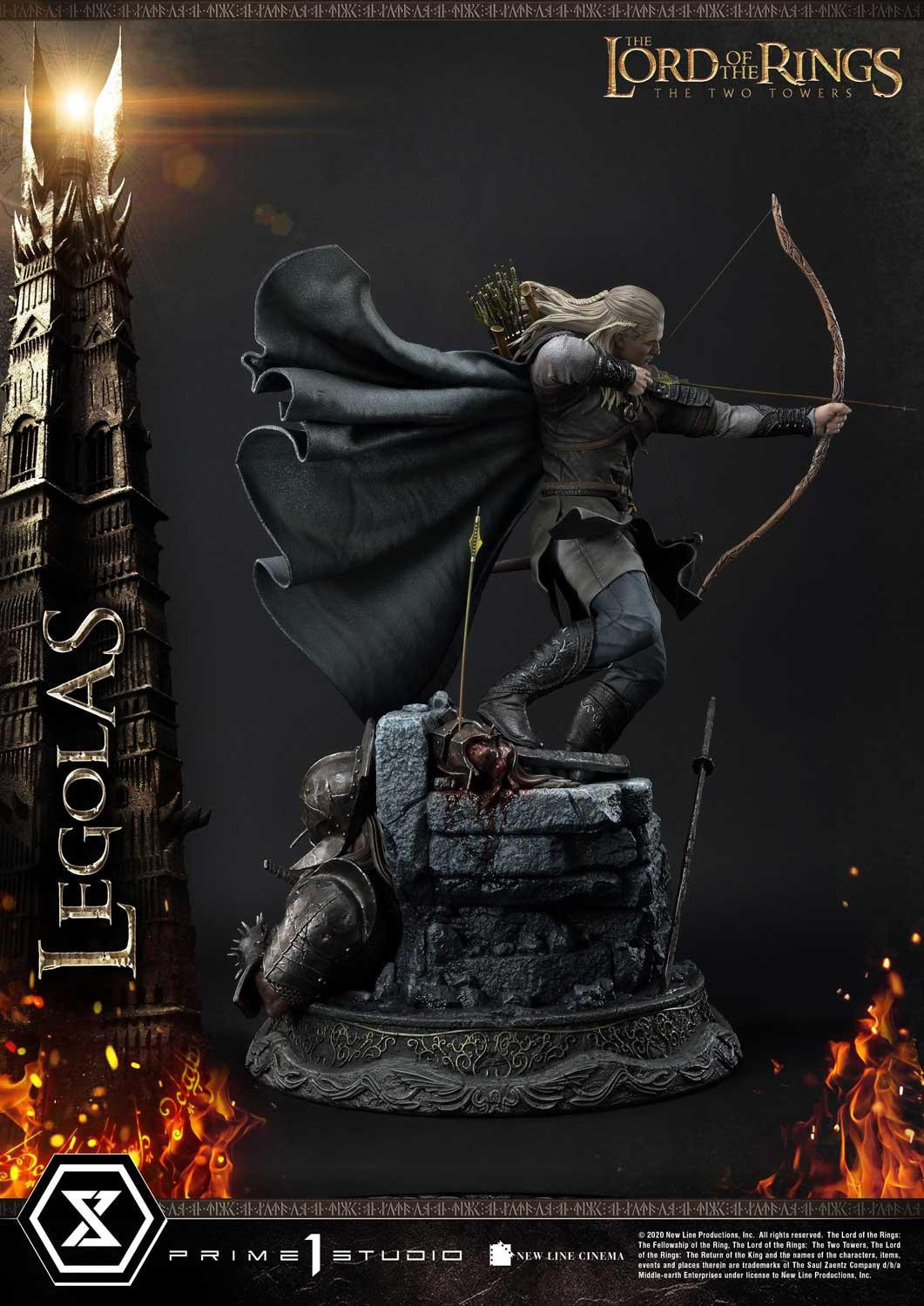 Lord of the Rings: The Two Towers - Legolas - Uruk-hai - Premium Masterline  (PMLOTR-05S) - 1/4 - Bonus Version (Prime 1 Studio) photo 36