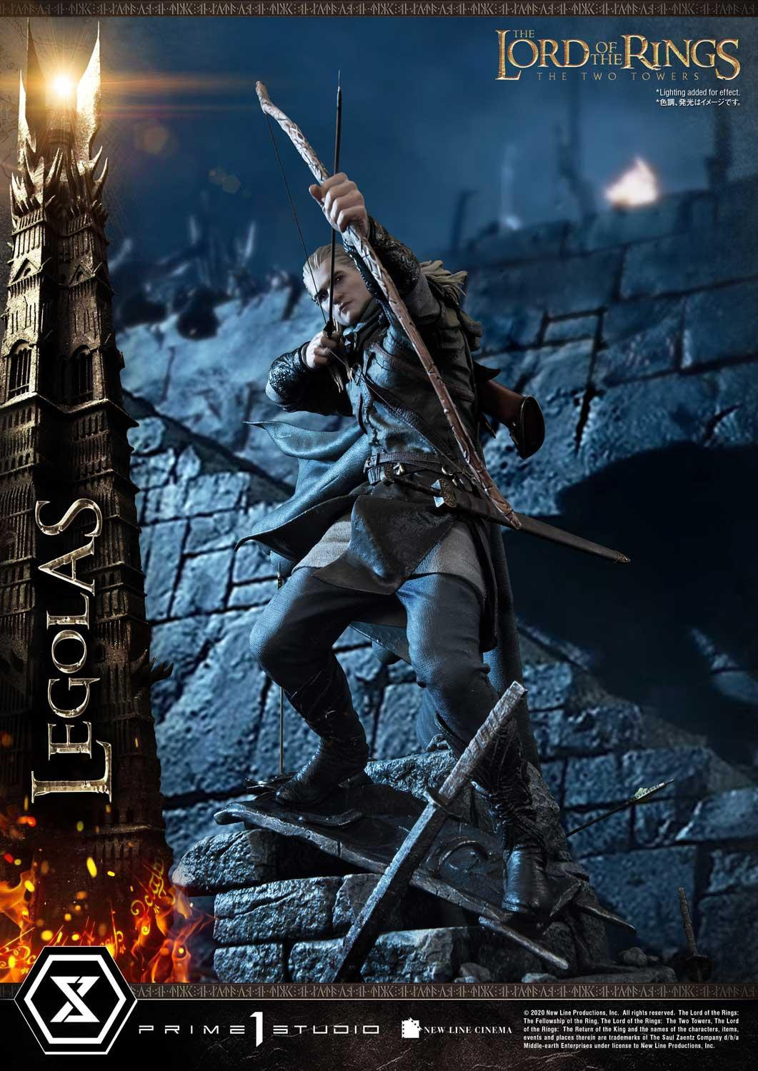 Lord of the Rings: The Two Towers - Legolas - Uruk-hai - Premium Masterline  (PMLOTR-05S) - 1/4 - Bonus Version (Prime 1 Studio) photo 37