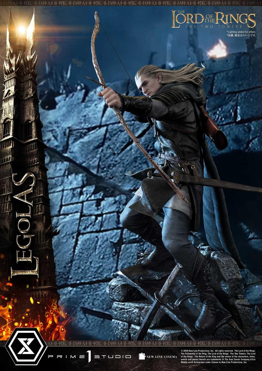 Lord of the Rings: The Two Towers - Legolas - Uruk-hai - Premium Masterline  (PMLOTR-05S) - 1/4 - Bonus Version (Prime 1 Studio) photo 38