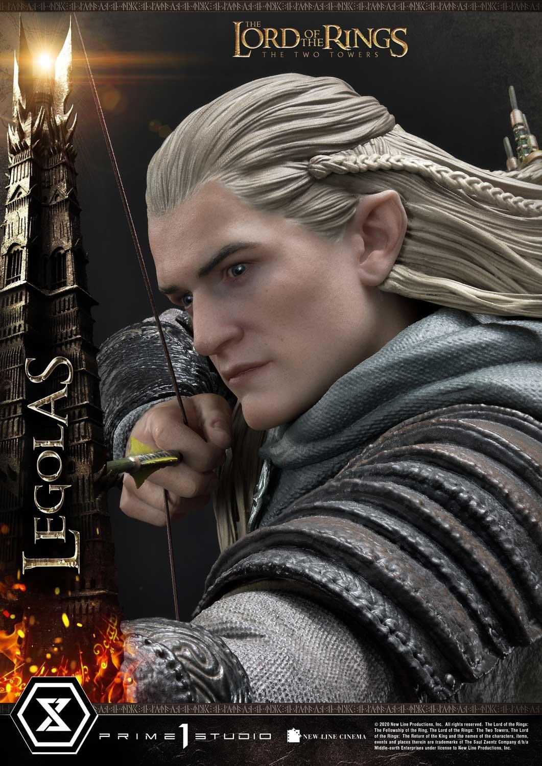 Lord of the Rings: The Two Towers - Legolas - Uruk-hai - Premium Masterline  (PMLOTR-05S) - 1/4 - Bonus Version (Prime 1 Studio) photo 40