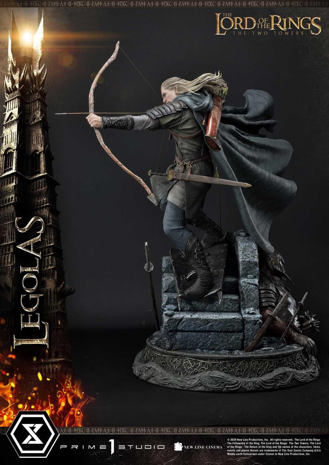Lord of the Rings: The Two Towers - Legolas - Uruk-hai - Premium Masterline  (PMLOTR-05S) - 1/4 - Bonus Version (Prime 1 Studio) photo 43