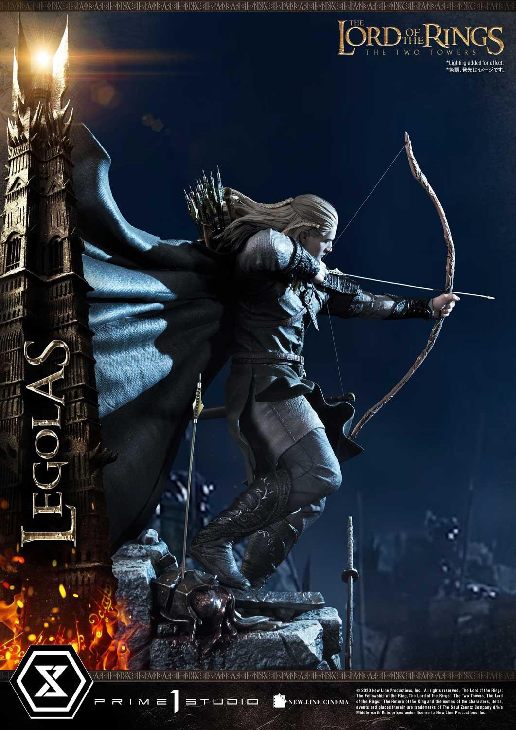 Lord of the Rings: The Two Towers - Legolas - Uruk-hai - Premium Masterline  (PMLOTR-05S) - 1/4 - Bonus Version (Prime 1 Studio) photo 45